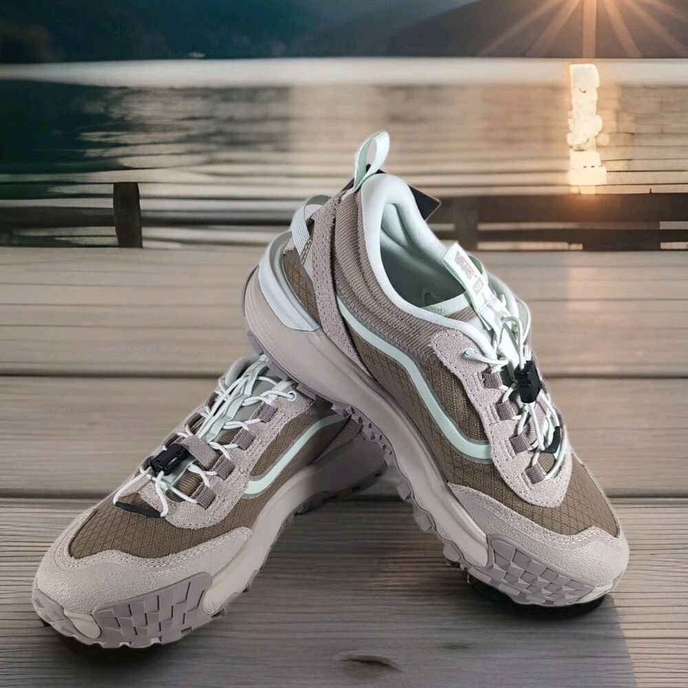 Vans Crosspath XC Low MTE Hiking Trail Shoes Womens 8 Peyote Mint Green NWOB